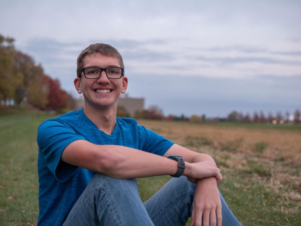 Blane Schneider Senior at Madrid Jr/Sr High